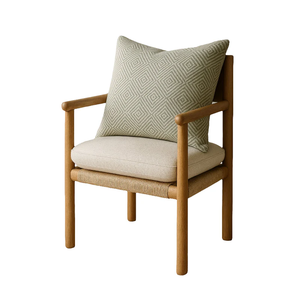Silla de comedor nórdica de madera maciza, silla tapizada de aprendizaje para el hogar, silla de escritorio Simple de ocio, sillón de diseño moderno japonés - Product Image 3