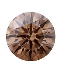 Diamante Brillante de Corte Redondo Cultivado en Laboratorio de 1.92 Quilates, Color Marrón Fantasía, Pureza VS1, Certificado IGI, Excelente Corporación 534242638