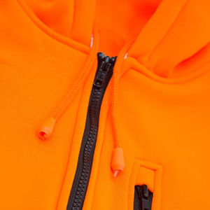 Premium Quality Breathable Cotton Hi Vis Reflective <b>Hoodie</b> with Waterproof Outer Layer for Road Construction Maintenance Teams - Product Image 5