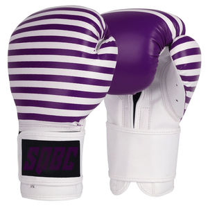 Guantes de lucha de combate de entrenamiento de cuero genuino personalizados de alta calidad No Boxing No Life Guantes DE BOXEO - Product Image 3