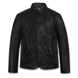 Latest Design <b>Men</b> <b>Leather</b> <b>Jacket</b> High Quality Breathable Comfortable <b>Leather</b> <b>Jackets</b> Hot Selling <b>Men</b> <b>Leather</b> <b>Jacket</b> - Product Image 6