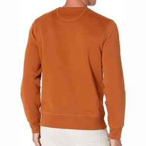 Sweat-shirt pour homme de haute qualité en polyester et coton, lourd, vente en gros, impression de logo personnalisée, sweat-shirt uni, vêtements OEM - Product Image 4