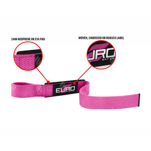 Lightweight Adjustable Solid Cotton Weightlifting Straps Customizable Options for Ultimate Grip Support Wrist Protection - Product Image 2