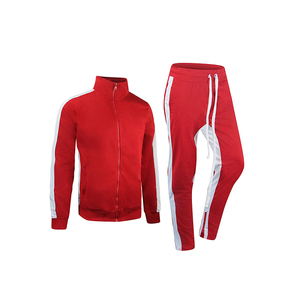 Ensemble de survêtement de sport pour homme, taille plus, veste de jogging d'entraînement à manches longues, survêtement respirant avec logo personnalisé - Product Image 1