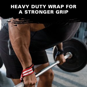 Vente en gros OEM Logo personnalisé Gym Training Haltérophilie Sangles de poignet Figure Heavy Duty Sangles d'haltérophilie - Product Image 2
