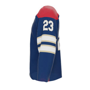 Proveedor de Fábrica, Camisetas de Hockey sobre Hielo Personalizadas, Transpirables, Duraderas, Sublimadas, Elásticas, Uniformes para Eventos Deportivos Juveniles y Adultos - Product Image 4