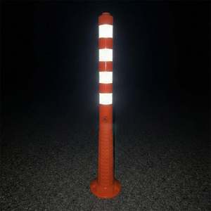 Delineator 100 X 8 cm TPE with <b>Socket</b> Traffic Warning Products - Product Image 3