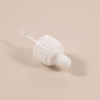 Meilleur prix – Compte-gouttes en verre thermoplastique, compte-gouttes en verre blanc lisse pour bouteille de sirop en verre