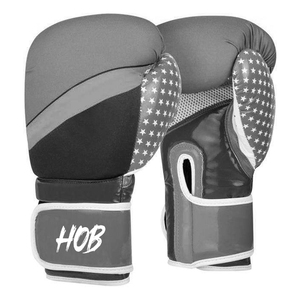 Guantes de Boxeo de Cuero Vacuno con Logotipo Personalizado en 3 Colores, Cómodos, con Cierre de Gancho y Bucle, de Alta Calidad - Product Image 1