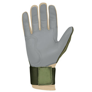 Guantes de bateo de béisbol personalizados, puños largos, guantes de agarre deportivos de cuero duraderos de primera calidad para competición de equipos, 2017 - Product Image 2