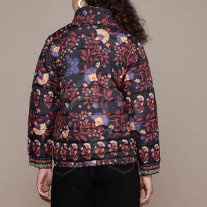 Prix de gros Manteaux d'hiver courts rembourrés pour femmes Vestes Outwear Vestes rembourrées épaisses - Product Image 3