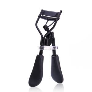 Recourbe-cils de qualité supérieure en acier inoxydable noir avec séparateur de cils et poignée en plastique, outil de beauté pour le maquillage - Product Image 1