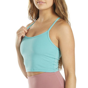 Top de Yoga con estampado transpirable de secado rápido para Fitness, entrenamiento deportivo de talla grande para mujer, cortos de Yoga Tops, entrenamiento de gimnasio, ropa de Fitness, entrenamiento - Product Image 5