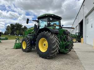 2023 Johnn Deere 7R 250 Mini Tractor 4WD/2WD Motor diésel 4x4 Drive 70/90/100/120HP Potencia nominal - Product Image 2