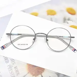 Customization wholesale men women alloy spectacle eye wear frames optical glasses