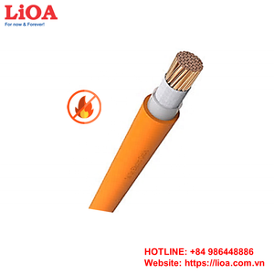 Lioa cxv/FR-1x25สายไฟแรงต่ำแบบไม่มีฉนวน0.6/1kV IEC 60332-3และ IEC 60502-1ตัวนำทองแดง500เมตร - Product Image 2
