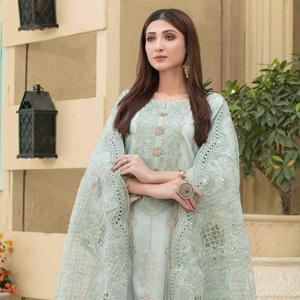 Tawakkal-ropa de fiesta cosida, traje de 3 piezas de Jacquard Banarsi Lawn, marca de volumen, TALIA, costura personalizada para todos los tamaños - Product Image 3