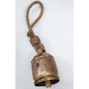 ระฆังวัวทองเหลืองสไตล์วินเทจทำด้วยมือแบบพรีเมี่ยมโบราณเรโซโนเหล็กก่อสร้างแบบชนบททนทาน - Product Image 1