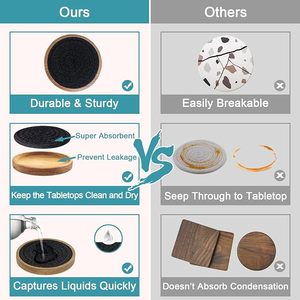 Amazing Breaded Cotton Rope and Wooden Dining <b>Table</b> Coaster High Quality <b>Low</b> Price Coaster for Christmas and Parties - Product Image 3