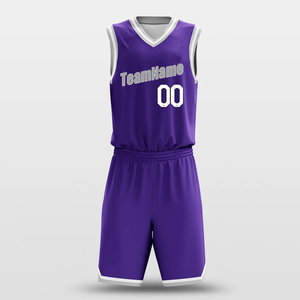 ชุดบาสเก็ตบอลชุดเครื่องแบบบาสเกตบอลระบายอากาศได้ดีสำหรับทีมผู้ใหญ่ - Product Image 1