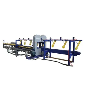 High Efficiency Vertical Band Saw Twin Vertical Bandsaw Mill Double Cut Sawmill Vertical Bandsaw Mill Price