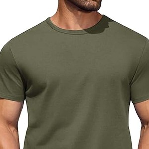 Camisas de entrenamiento para hombre, camisetas informales negras de secado rápido que absorben la humedad, cuello redondo, manga corta para gimnasio, camiseta atlética para correr - Product Image 6