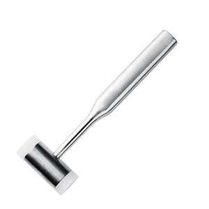 เครื่องมือผ่าตัดกระดูกคุณภาพสูง Endo Tech AS-017 Mead Sand ผลิตจากเหล็กกล้าไร้สนิม 410 สีเงิน + สีทอง ขนาด 9 นิ้ว ค้อนตีกระดูกแบบหนัก - Product Image 5