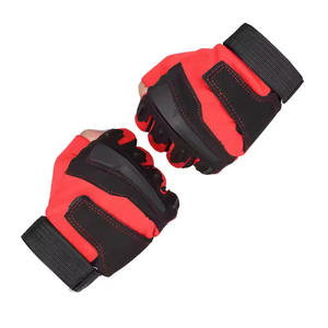 Gants de cyclisme Gants de vélo à doigts courts de haute qualité Maille Tissu doux Respirant Absorbant les chocs Gym Activistes en plein air - Product Image 4