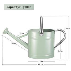 Arrosoir en métal de jardin, pot de jardin en métal pour extérieur, outils de jardin, haute qualité, moderne - Product Image 6