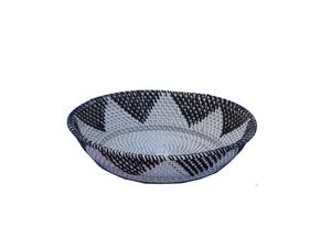 ชามใส่อาหารหวายสีน้ำตาลทรงกลมแบบปรับแต่งได้ชามใส่อาหารทำจากหวายสีน้ำตาลสีดำสีขาว - Product Image 2