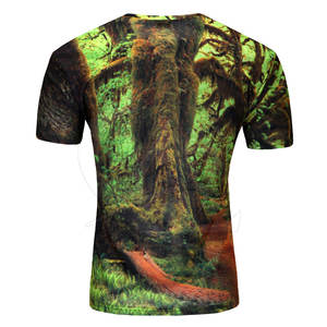 เสื้อยืดสลิมฟิตของผู้ชายผ้าฝ้าย100% น้ำหนักเบาพิมพ์ซับลิเมชันใหม่ - Product Image 2