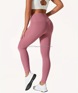 2024 logotipo personalizado levantamiento de glúteos pantalones de diseñador de cintura alta Yoga Leggings mujeres ropa deportiva logotipo personalizado gimnasio entrenamiento - Product Image 3