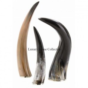 <b>Large</b> Leaf Shape Decorative Sculpture and Nickel Plated Home Decor Tabletop Objects and Statues With <b>Marble</b> Base Design Supplies - Product Image 4