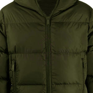 Abrigo Acolchado de Moda al por Mayor 2026 con Capucha de Piel, Abrigo Cálido de Plumón, Abrigo Burbuja Cortavientos para Mujer CE ISO - Product Image 3