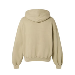 New Arrival Men's Oversized Hoodie Polyester Cotton <b>Waterproof</b> Fleece Front Logo Embroidered Customized OEM Service Wholesale - Product Image 6