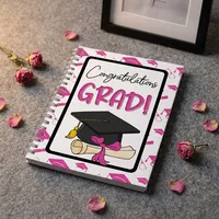 Carnet Organisateur Personnalisé à Impression UV à Faible MOQ, Livre Souvenir Esthétique pour Cadeau de Remerciement de Remise de Diplôme