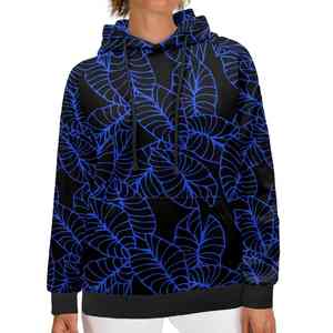 Sudadera raglán para mujer de secado rápido transpirable personalizada con estampado bajo demanda Sudadera con capucha - Product Image 6