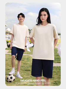 230 Gsm coton lourd XS-3XL en gros à manches courtes haute qualité Oem logo personnalisé unisexe T-shirt pour hommes - Product Image 6