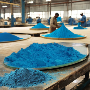 Pigment Fluorescent de haute qualité Turquoise Blue Brighter Floral Powder disponible en vrac quantité à vendre - Product Image 4