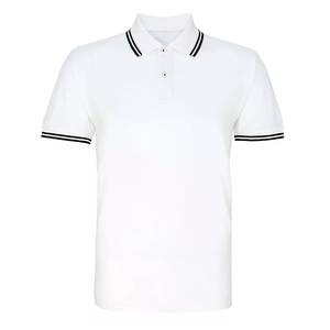 Men's Tapped Polo Shirts Short Sleeve Buttons Closure Polo Shirt <b>Classic</b> Fit Casual T-shirt - Product Image 2