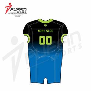 Maillot de football américain personnalisé haute performance, impression numérique, grande taille, manches courtes, impression de lettres, respirant, 100% polyester - Product Image 3