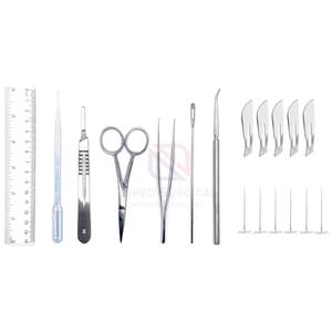 Ensemble chirurgical de dissection manuelle en acier inoxydable de qualité supérieure |   Instruments réutilisables de haute qualité pour la chirurgie ORL, éducatifs - Product Image 4