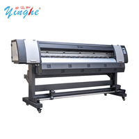 Máquina de Sublimación Eco Solvente de Rollo a Rollo de Alta Velocidad Yinghe 1800i I3200 de 6 pies con Cabezal Único para Etiquetas Flexibles y Publicidad