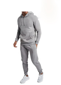 Survêtement personnalisé de haute qualité pour hommes tenue décontractée survêtement survêtement pour hommes 2 pièces pull complet survêtement OEM entretenu - Product Image 2
