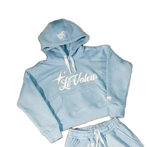 Street Casual Hip-hop Rock Waterproof <b>Fleece</b> Knitted <b>Sweatshirt</b> Two-piece Clothing Men Floral Hoodie Eco-Friendly - Product Image 1