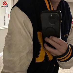 Chaqueta para hombre, nuevo diseño, marca personalizada, uniforme de Béisbol Juvenil, ropa informal, chaqueta universitaria para jóvenes - Product Image 2
