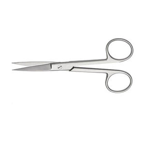 Ciseaux chirurgicaux durables à dissection Instrument de Forman en acier métallique à pointe pointue dentelée et à finition terne - Product Image 4