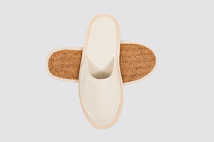 Vente en gros de chaussons d'hôtel de haute qualité pour hôtel de luxe avec logo personnalisé antidérapant chaussons unisexe biodégradables personnalisés pour hôtel et compagnies aériennes - Product Image 4