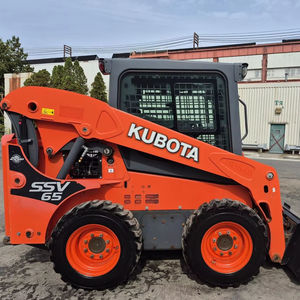 Kubota SSV65 4x4 utilisée Chargeuse compacte à glissement 4 tonnes Charge nominale Godet Mini chargeur Moteur PLC Core Wheel Drive Engrenage de pompe à roulement - Product Image 6