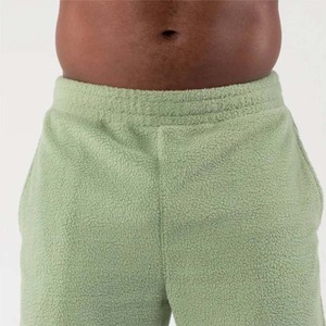 Warm Windproof <b>Sherpa</b> Fleece Winter Cotton Home Men Mens Fleece Lined Jog Pants Fleece Track Pants Men OEM Breathable Pants - Product Image 6